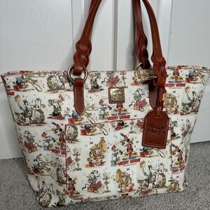 Dooney & Bourke Disney's "The Band Concert" Magic Key Exclusive Large Tote Bag